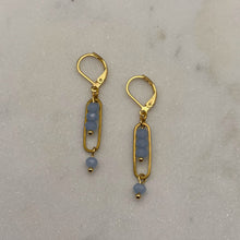 Load image into Gallery viewer, Sky Crystals Drop Earrings

