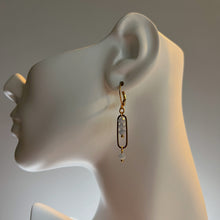Load image into Gallery viewer, Sky Crystals Drop Earrings
